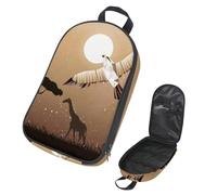 Eslifey Camping Travel Cooking Utensils Organizer Bag, Flying Buzzard Portable Storage Bag for BBQ Camp Cookware Kitchen Kit