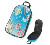 Eslifey Camping Travel Cooking Utensils Organizer Bag, Japan Cherry Blossoms Portable Storage Bag for BBQ Camp Cookware Kitchen Kit