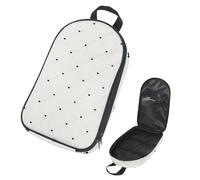 Eslifey Camping Travel Cooking Utensils Organizer Travel Bag, Blue Diamond Lattice Portable Storage Bag for BBQ Camp Cookware Kitchen Kit