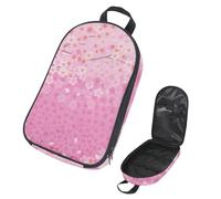 Eslifey Camping Travel Cooking Utensils Organizer Travel Bag, Cherry Blossom Florals Tree Branch Spring Portable Storage Bag for BBQ Camp Cookware Kitchen Kit