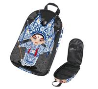 Eslifey Camping Travel Cooking Utensils Organizer Travel Bag, Chinese Peking Actress Portable Storage Bag for BBQ Camp Cookware Kitchen Kit