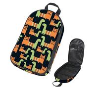 Eslifey Camping Travel Cooking Utensils Organizer Travel Bag, Cute Cats Pattern Portable Storage Bag for BBQ Camp Cookware Kitchen Kit