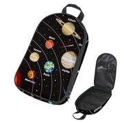 Eslifey Camping Travel Cooking Utensils Organizer Travel Bag, Outer Space Planets Starry Sky Portable Storage Bag for BBQ Camp Cookware Kitchen Kit