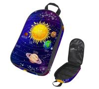 Eslifey Camping Travel Cooking Utensils Organizer Travel Bag, Planets Starry Sky Outer Space Portable Storage Bag for BBQ Camp Cookware Kitchen Kit