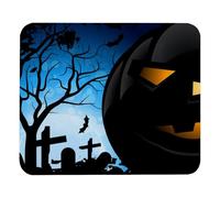 Eslifey Comfortable Mouse Pad Pumpkin Desktop Mousepad, 21 x 25 cm Mouse Mat, Non-Slip Rubber Base, Improves Speed and Precision