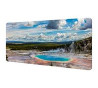 Eslifey Extra Large Mouse Pad, Grand Canyon Blue Sky Extended Desk Mousepad with Non-Slip Rubber Base, Desk Pad Protector for Gamer, Office & Home, 35.2" x 15.7"