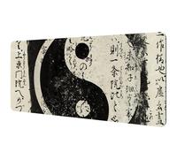 Eslifey Extra Large Mouse Pad, Tai Chi Extended Desk Mousepad with Non-Slip Rubber Base, Desk Pad Protector for Gamer, Office & Home, 40x89.5cm