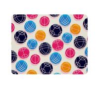 Eslifey Rectangle Mouse Pad, Bocce Ball Extended Desk Mousepad with Non-Slip Rubber Base, Desk Pad Protector for Gamer, Office & Home, 11" x 9"