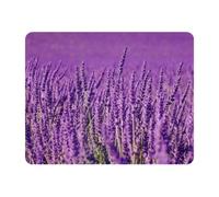 Eslifey Rectangle Mouse Pad, Lavender Extended Desk Mousepad with Non-Slip Rubber Base, Desk Pad Protector for Gamer, Office & Home, 11" x 9"