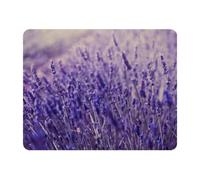 Eslifey Rectangle Mouse Pad, Lavender Extended Desk Mousepad with Non-Slip Rubber Base, Desk Pad Protector for Gamer, Office & Home, 11" x 9"