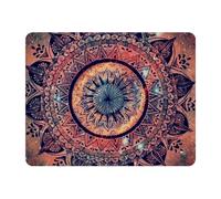 Eslifey Rectangle Mouse Pad, Magical Mandala Extended Desk Mousepad with Non-Slip Rubber Base, Desk Pad Protector for Gamer, Office & Home, 11" x 9"