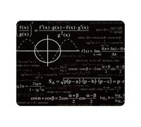 Eslifey Rectangle Mouse Pad, Math and Physics Equation Extended Desk Mousepad with Non-Slip Rubber Base, Desk Pad Protector for Gamer, Office & Home, 11" x 9"