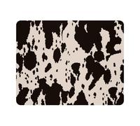 Eslifey Rectangle Mouse Pad, Repeated Wildlife Black and White Animal Skin Texture Extended Desk Mousepad with Non-Slip Rubber Base, Desk Pad Protector for Gamer, Office & Home, 11" x 9"