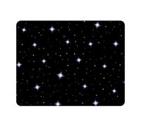 Eslifey Rectangle Mouse Pad, Shining Star in Galaxy Extended Desk Mousepad with Non-Slip Rubber Base, Desk Pad Protector for Gamer Office & Home, 11" x 9"