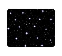 Eslifey Rectangle Mouse Pad, Star Shining Pattern Extended Desk Mousepad with Non-Slip Rubber Base, Desk Pad Protector for Gamer Office & Home, 11" x 9"
