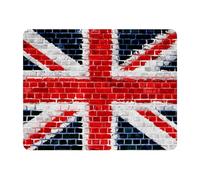 Eslifey Rectangle Mouse Pad, the Union Jack Flag Extended Desk Mousepad with Non-Slip Rubber Base, Desk Pad Protector for Gamer, Office & Home, 11" x 9"