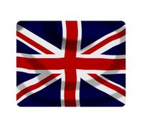 Eslifey Rectangle Mouse Pad, Union Jack Britain British Jack Extended Desk Mousepad with Non-Slip Rubber Base, Desk Pad Protector for Gamer, Office & Home, 11" x 9"