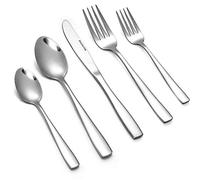 Eslite 60-Piece Silverware Set,Stainless Steel Flatware Set for 12