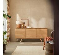 Esmée - 180 cm solid oak sideboard Natural