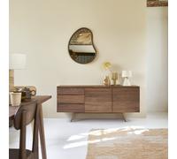 Esmée - Sideboard in solid walnut - 180 cm Brown