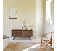 Esmée - Solid walnut TV unit - 130 cm Brown