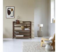 Esmée - Tall walnut console table Brown