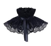 esmen Medieval Lace Mock Collar Aristocratic Decorative Retro Detachable False Collar for Renaissance