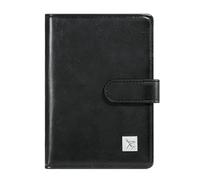 esmen Retro Passport Holder Cover, Multifunctional Travel Wallet with Card Slots for Document Organization & Protection(Nero)