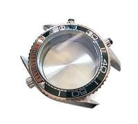 esmen UAE 316L Stainless Steel Rose Gold Watch Case with Black Orange Bezel, Compatible with NH35 NH36 Automatic Movement 40mm Repair Tools & Kits