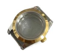 esmen UAE 36mm/39mm Transparent Bottom Watch Case with Sapphire Glass, Cover Kits for NH35/NH36/4R Movement Repair Tools & Kits(Gold 4,39mm)