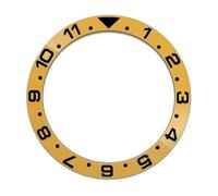 esmen UAE 38mm Curved Ceramic Bezel Insert for NH35 NH36 Movement,Men's Dive Watch Parts Replacement Ring Fits SKX007 SKX009 SRPD Watch Assembly(04)