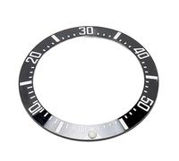 esmen UAE 40mm Ceramic Watch Bezel Insert, Repair Replacement Accessory for Watchmaker Ring Watch Accessory Assembly Parts(Nero)