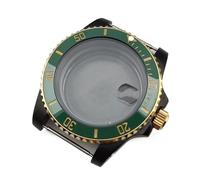 esmen UAE 40mm Stainless Steel Electroplated Black Case with Sapphire Mirror, Compatible with NH35/36/7S Movement Repair Tools & Kits(Grn)