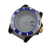 esmen UAE 40mm Stainless Steel Electroplated Black Case with Sapphire Mirror, Compatible with NH35/36/7S Movement Repair Tools & Kits(Blu)
