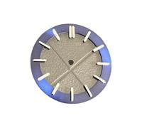 esmen UAE Watch Accessories Green Luminous Watch Dial for NH70 Movement, 31.8mm Transparent Modified Watch Face Accessory(Blu)