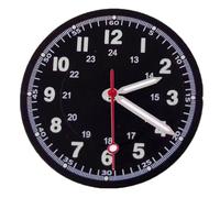 esmen UAE Watch Accessories NH35 PT Arabic Numerals Luminous Dial, 29mm for NH36/ETA 2824(Nero)