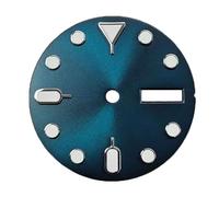 esmen UAE Watch Accessories Orange Sun Dual Calendar Dial 28.5mm Green Luminous for NH36 Movement(Grn)