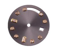 esmen UAE Watch Accessories Suitable for Seagull ST1644, 28.5mm Scratch-Resistant Sterile Watch Dial Display Panel(Gray)