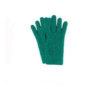 esmen Unisex Gloves, Touchscreen Plush Velvet Double-Layer for Cycling&Cold Weather, Separate Finger Design Shielding Winds(Dark Green)