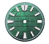 esmen Watch Accessories Face Modified Dial Green Luminous Suitable for NH35/36 4R36 Movement Watch Dial