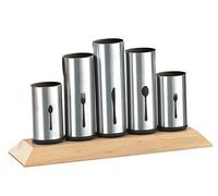 Esmeyer Cutlery Holder Stainless Steel, Wood, stainlesssteel, 1-Pack