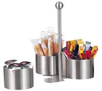 Esmeyer Snack and dip Set Boston of Stainless Steel, Silver, 17 x 17 x 24 cm
