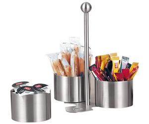 Esmeyer Snack and dip Set Boston of Stainless Steel, Silver, 17 x 17 x 24 cm