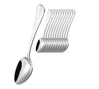Esmeyer Sophia 264-025 12-Piece Dinner Spoons Set 18/10 Polished Stainless Steel Elegant Cutlery Traditional Baguette Shape Extra Solid