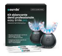 Esmile - Professional Teeth Whitening Kit with 32X LED Lamp - 3 Whitening Gels - Advanced Technology for Fast and Effective Whitening - Removes Deep Stains - Peroxide-Free, Enamel Safe