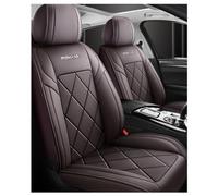 ESMOPA Car Seat Covers Universal Fit for BMW 1 Series M140i 118i 120i 125i M135i 116i 135is 120d 120d 135i Leather Compatible with car seat covers_Coffee brown