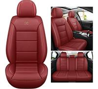 ESMOPA Car Seat Covers Universal Fit for Volvo Coupe XC90 V60 V90 Sie V50 V70 C40 XC40 S80 C30 C70 Seat Protector_wine red