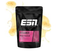 ESN Designer Whey Protein Powder, Banana, 1000 g, 2.2 lbs, 33 Servings, up to 23 g Protein per Serving, Ideal for Muscle Building and Maintenance - Made in Germany
