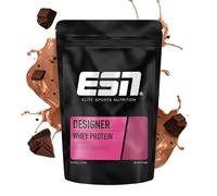ESN Designer Whey Protein Powder, Chocolate, 1000 g, 2.2 lbs, 33 Servings, up to 23 g Protein per Serving, Ideal for Muscle Building and Maintenance - Made in Germany