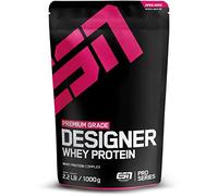 ESN Designer Whey Protein Powder, Cookies and Cream, 1000 g, 2.2 lbs, 33 Servings, up to 23 g Protein per Serving, Ideal for Muscle Building and Maintenance - Made in Germany